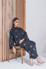 Corduroy Printed Co-Ord Set IPST-44273
