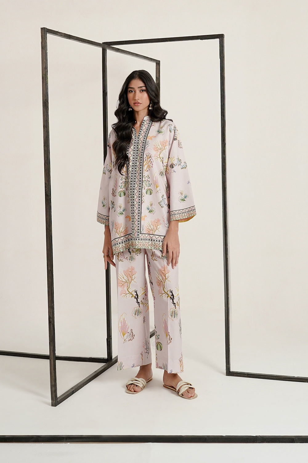 Cotton Viscose Printed Co-Ord Set