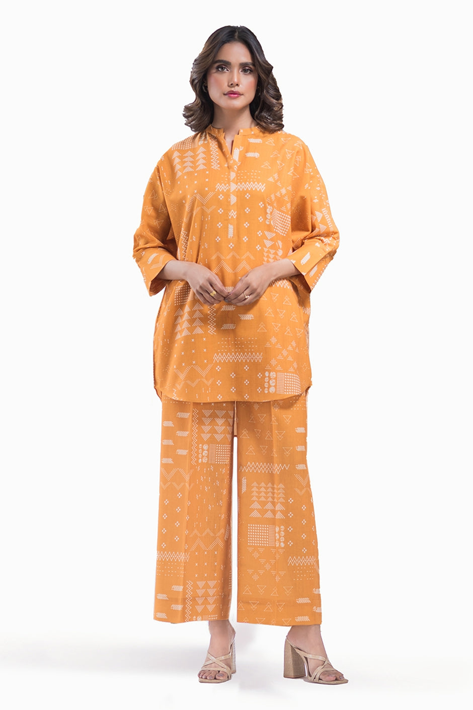 Khaddar Printed Co-Ord Set