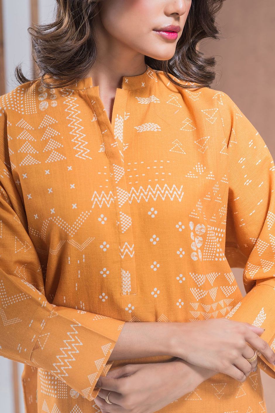 Khaddar Printed Co-Ord Set