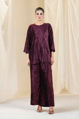 Velvet Dyed Co-Ord Set IPST-44279