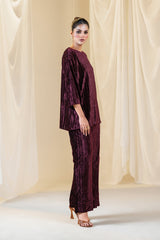 Velvet Dyed Co-Ord Set IPST-44279