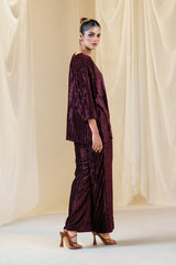 Velvet Dyed Co-Ord Set IPST-44279