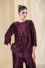 Velvet Dyed Co-Ord Set IPST-44279