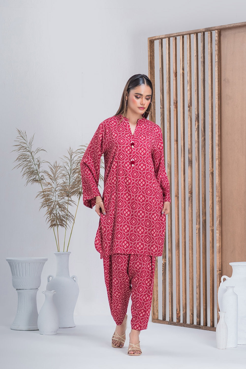 Cotail Printed Co-Ord Set IPST-44282