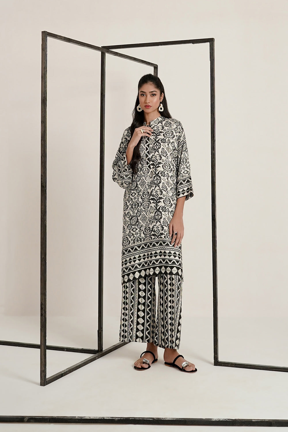 Twill Viscose Printed Shirt And Trouser IPST-44283