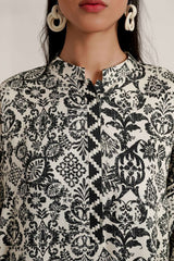 Twill Viscose Printed Shirt And Trouser IPST-44283