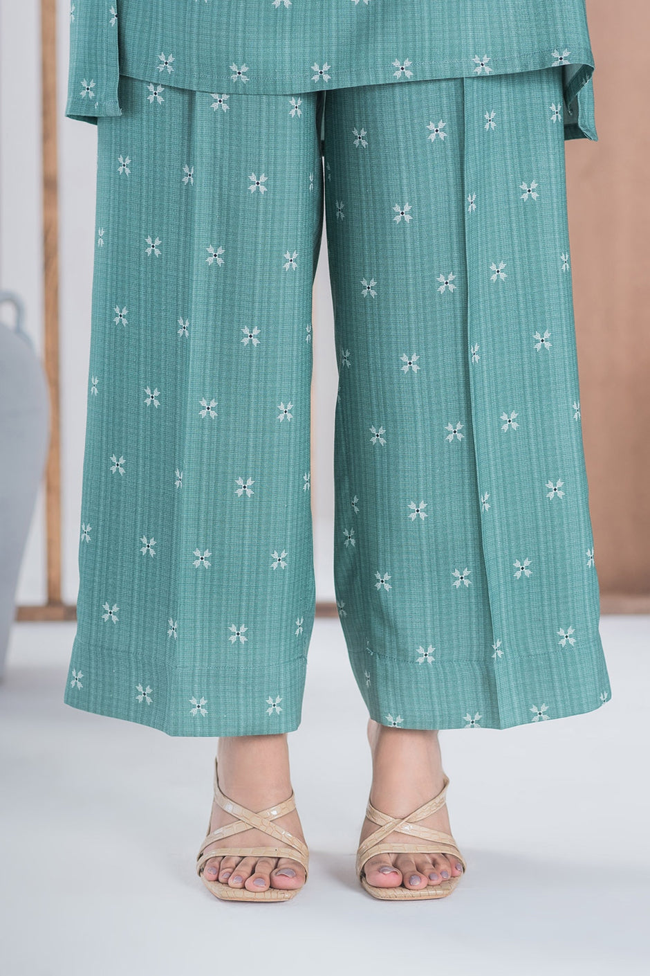 Twill Viscose Embroidered Co-Ord Set