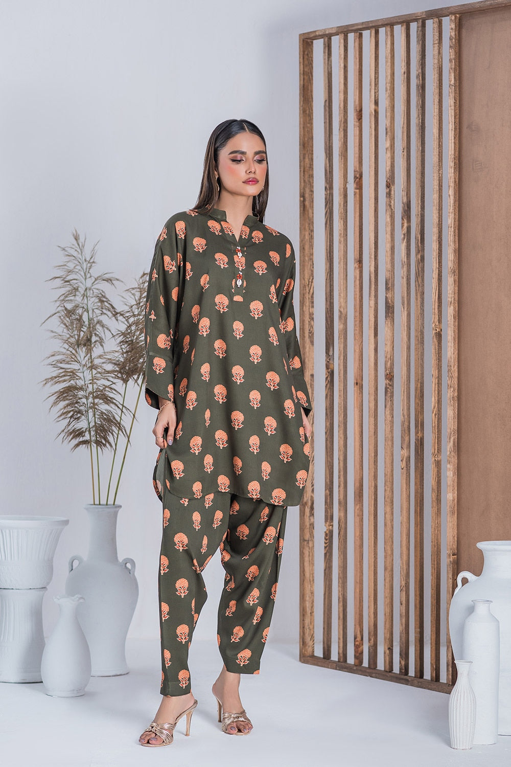 Cotail Printed Co-Ord Set IPST-44289