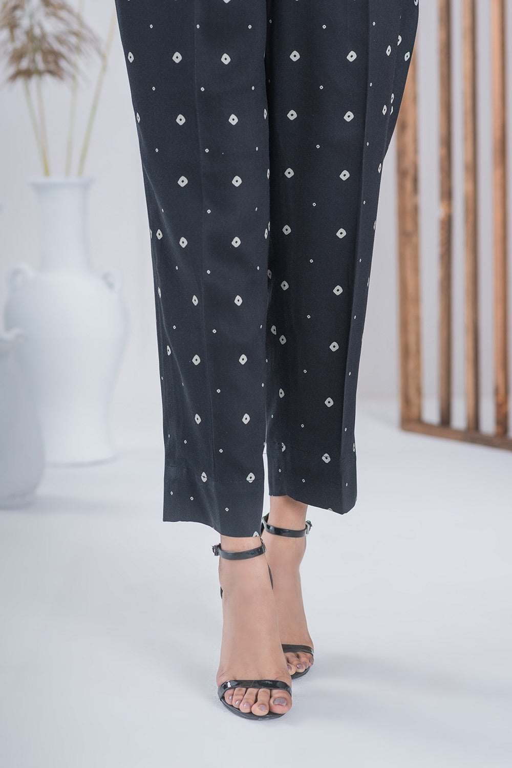 Twill Viscose Printed Frock And Printed Trouser IPST-44293