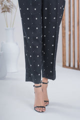 Twill Viscose Printed Frock And Printed Trouser IPST-44293