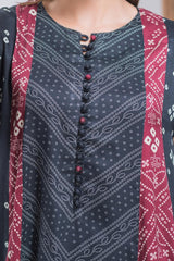 Twill Viscose Printed Frock And Printed Trouser IPST-44293