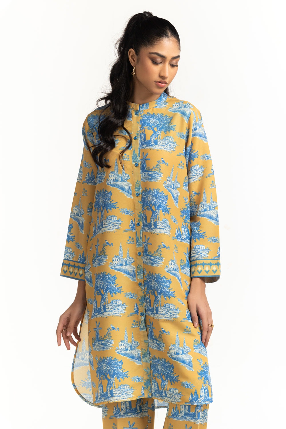 Poly Cambric Printed Co-Ord Set IPST-44505