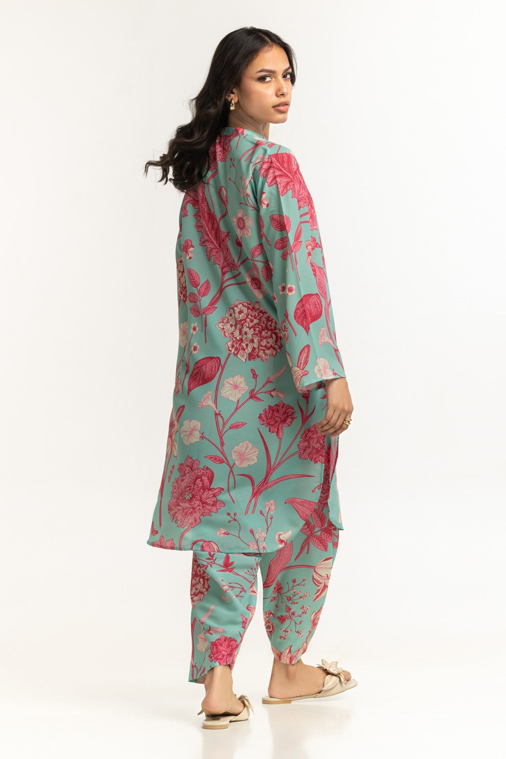 Poly Cambric Printed Co-Ord Set IPST-44508