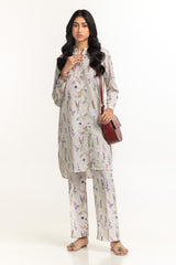 Leno Dobby Texture Printed Co-Ord Set IPST-44519