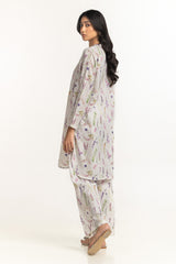 Leno Dobby Texture Printed Co-Ord Set IPST-44519