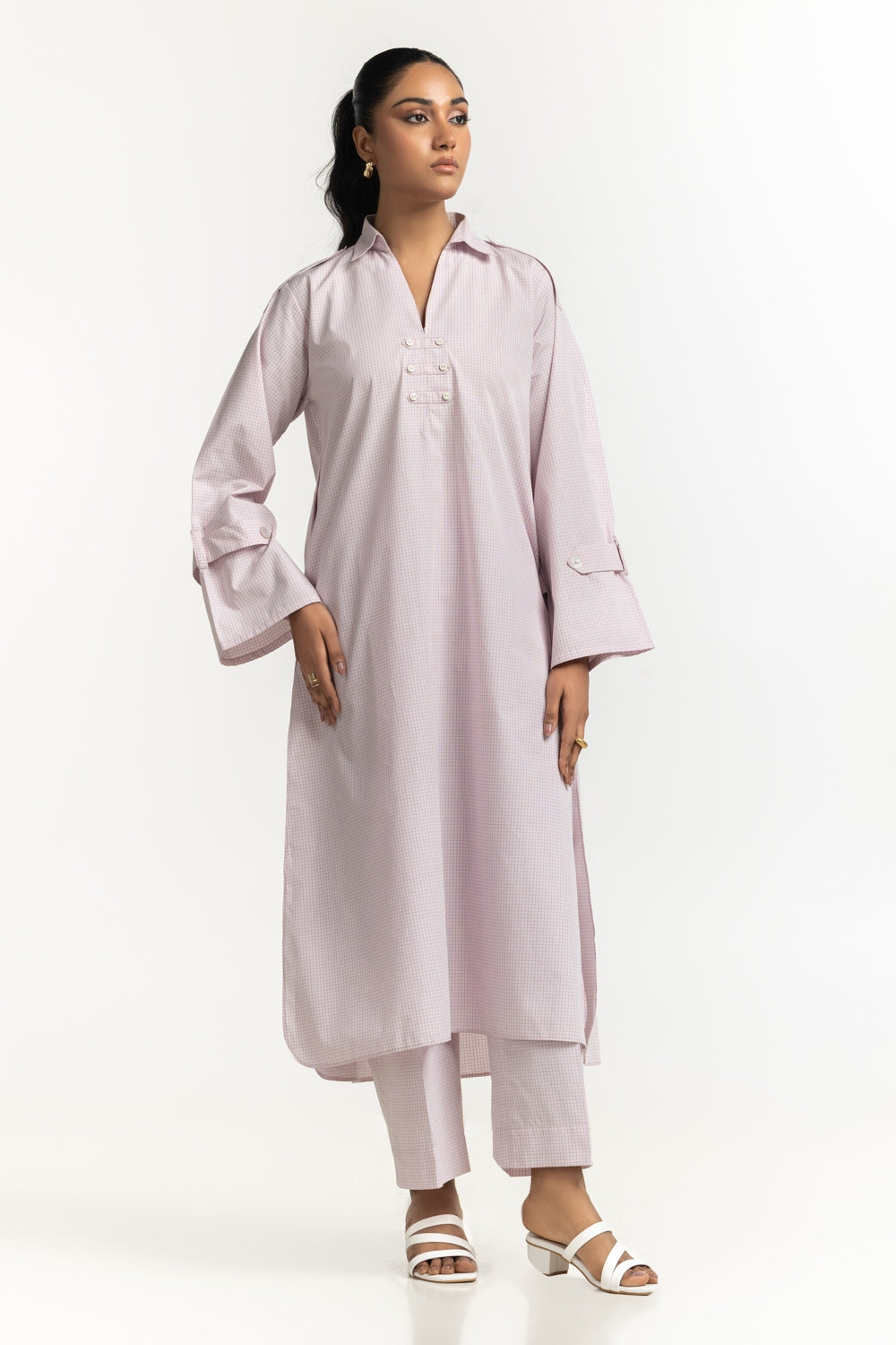 Yarn-dyed Co-Ord Set IPST-44584