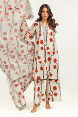 Ripple crinkle Printed Co-Ord Set IPST-44839