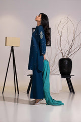Dobby Embroidered Shirt And Trouser IPSTD-44234