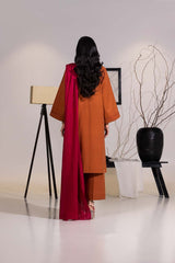 3 Piece Dobby Embroidered Suit IPSTD-44236