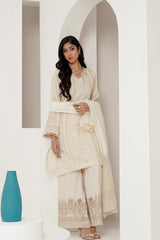 3PC Khaddar Embroidered Suit IPSTD-44244