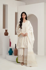 3PC Khaddar Embroidered Suit IPSTD-44244