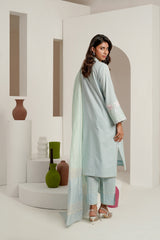 3PC Khaddar Embroidered Suit IPSTD-44245