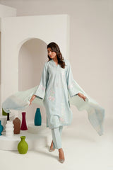 3PC Khaddar Embroidered Suit IPSTD-44245