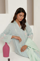 3PC Khaddar Embroidered Suit IPSTD-44245