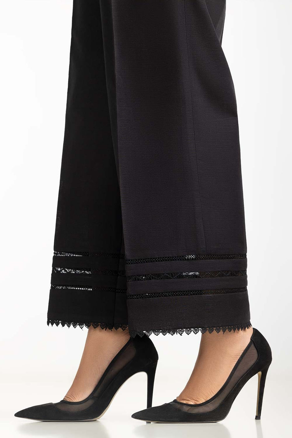 Khaddar Embellished Trouser