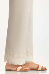 Beige Khaddar Embellished Trouser IPT-44008
