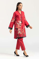 Embroidered Cambric Shirt Pants IPW-21-54 2 Piece