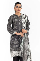 2 Piece Khaddar Suit Digital Printed Shirt Dupatta IPW-22-104