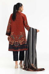 2 Piece Suit Digital Printed Khaddar Shirt Dupatta IPW-22-108