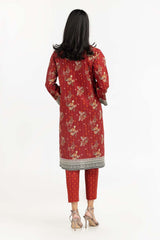 2 Piece Suit Digital Printed Khaddar Shirt Trousers IPW-22-111