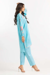 2 Piece Embroidered Shirt With Trouser IPW-22-11