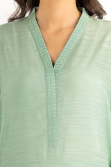 2 Piece Dyed Dobby Embroidered Kurti With Trouser IPW-22-12