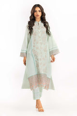 2 Piece Cambric Suit Embroidered Shirt Trousers IPW-22-27