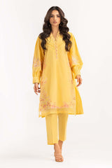 2 Piece Cambric Suit Embroidered Shirt Trousers IPW-22-30