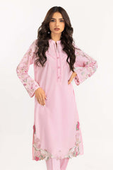 2 Piece Cambric Suit Embroidered Shirt Trousers IPW-22-31