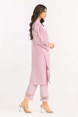 2 Piece Cambric Suit Embroidered Shirt Trousers IPW-22-31