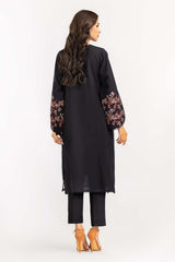 2 Piece Cambric Suit Embroidered Shirt Trousers IPW-22-34