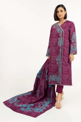 Screen Printed Khaddar Suit IPW-22-75 3 Piece