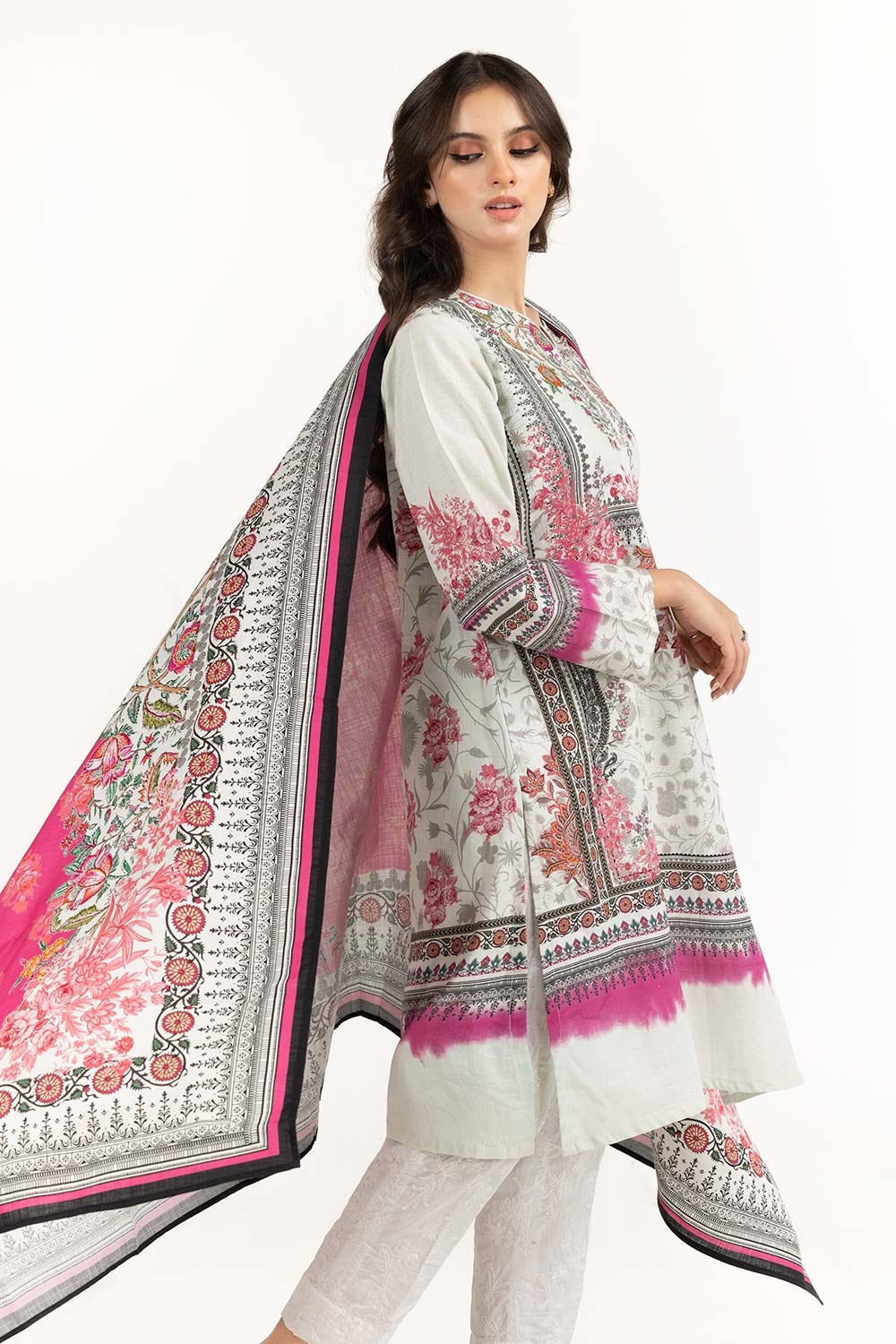 2 Piece Khaddar Digital Printed Shirt Dupatta IPW-22-99