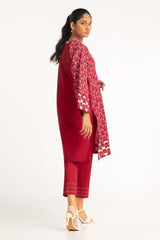 Dyed Cambric Screen Printed Shirt And Trouser IPW-23-111