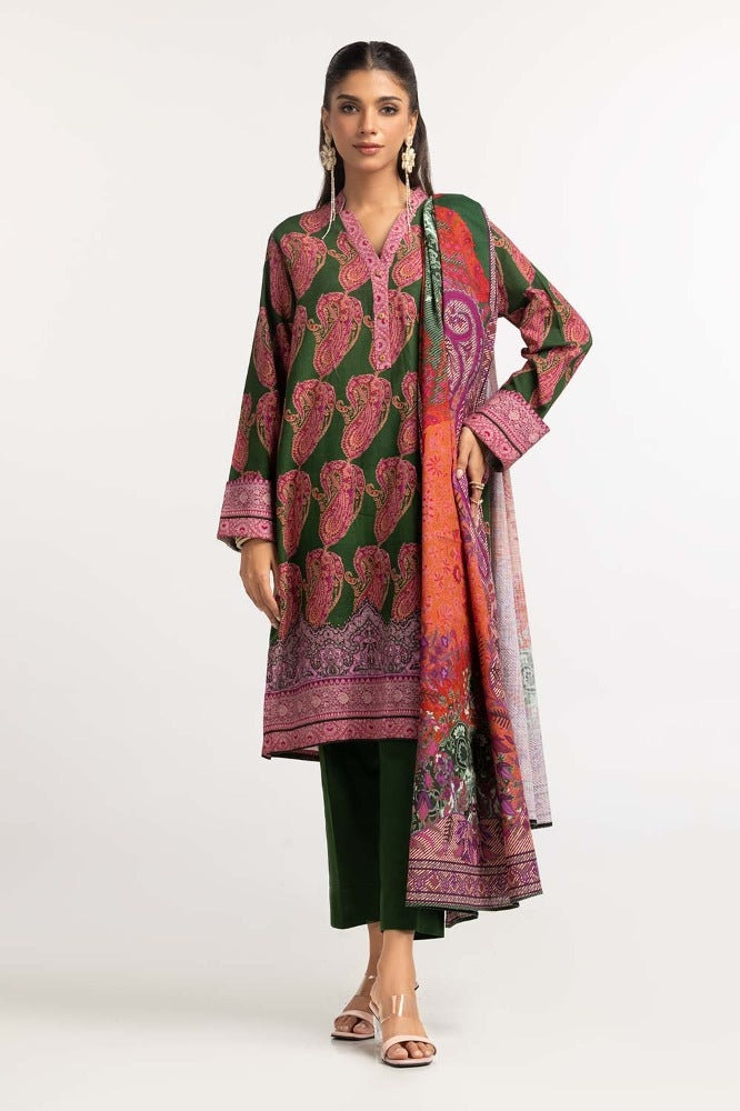 Digital Print Khaddar Suit IPW-23-12