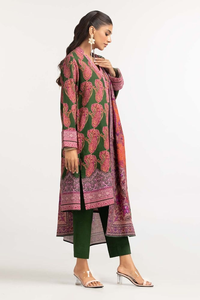 Digital Print Khaddar Suit IPW-23-12