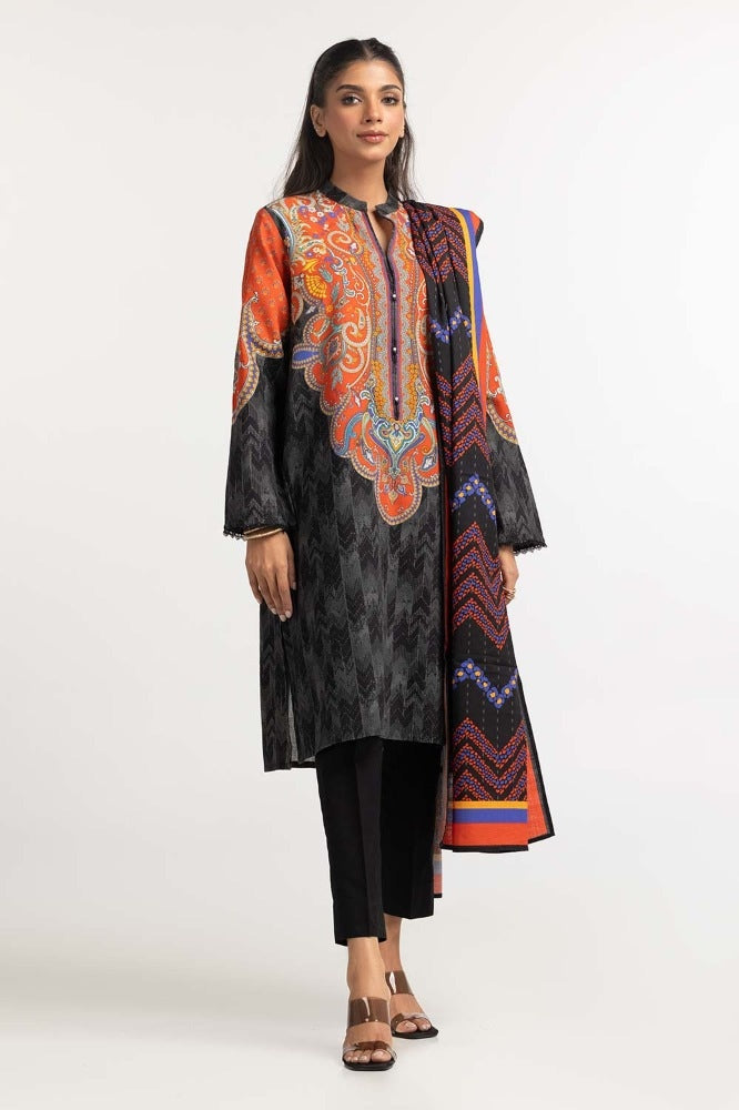 Digital Print Khaddar Suit IPW-23-17