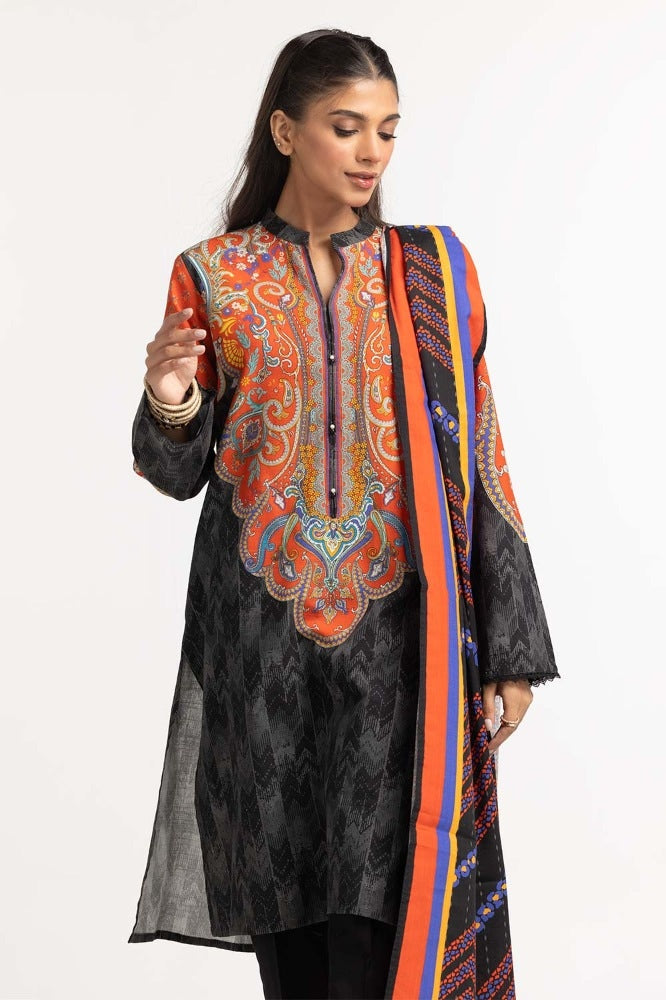 Digital Print Khaddar Suit IPW-23-17
