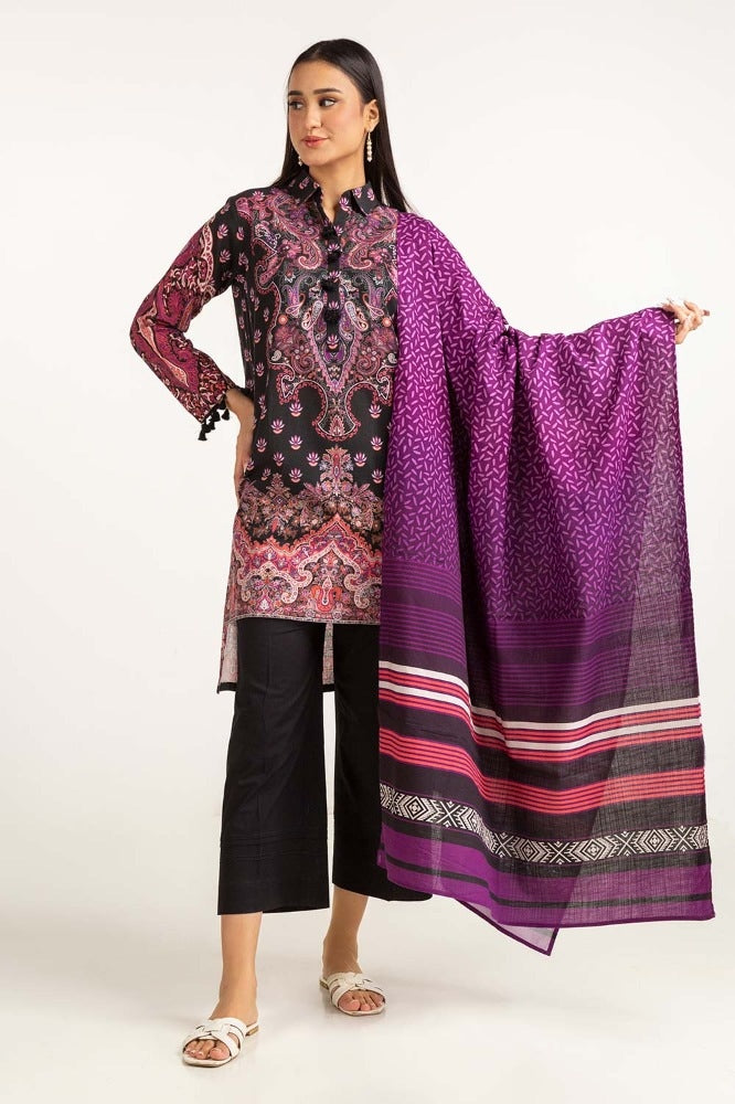 Digital Print Khaddar Suit IPW-23-18